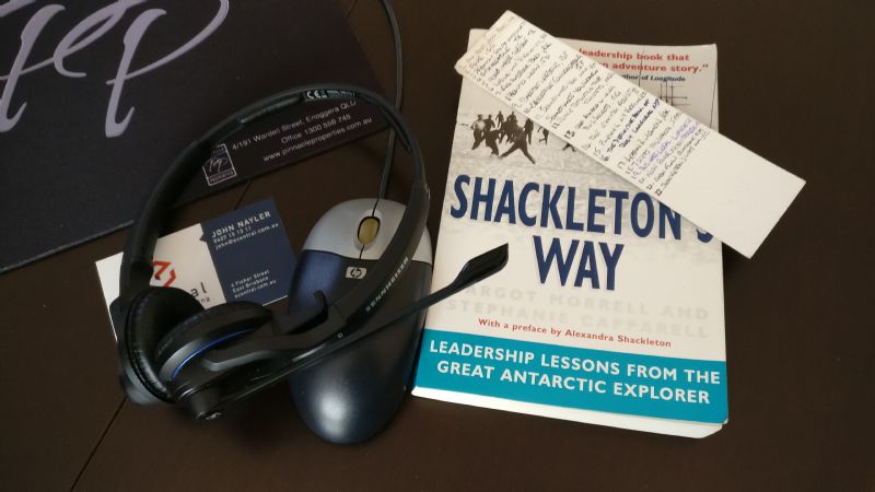 Before leadership was a science there were Shackleton