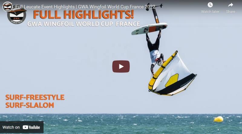 GWA Wingfoil World Cup France 2022 ytthumbnail