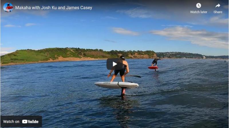 Surf Foiling at Makaha ytthumbnail