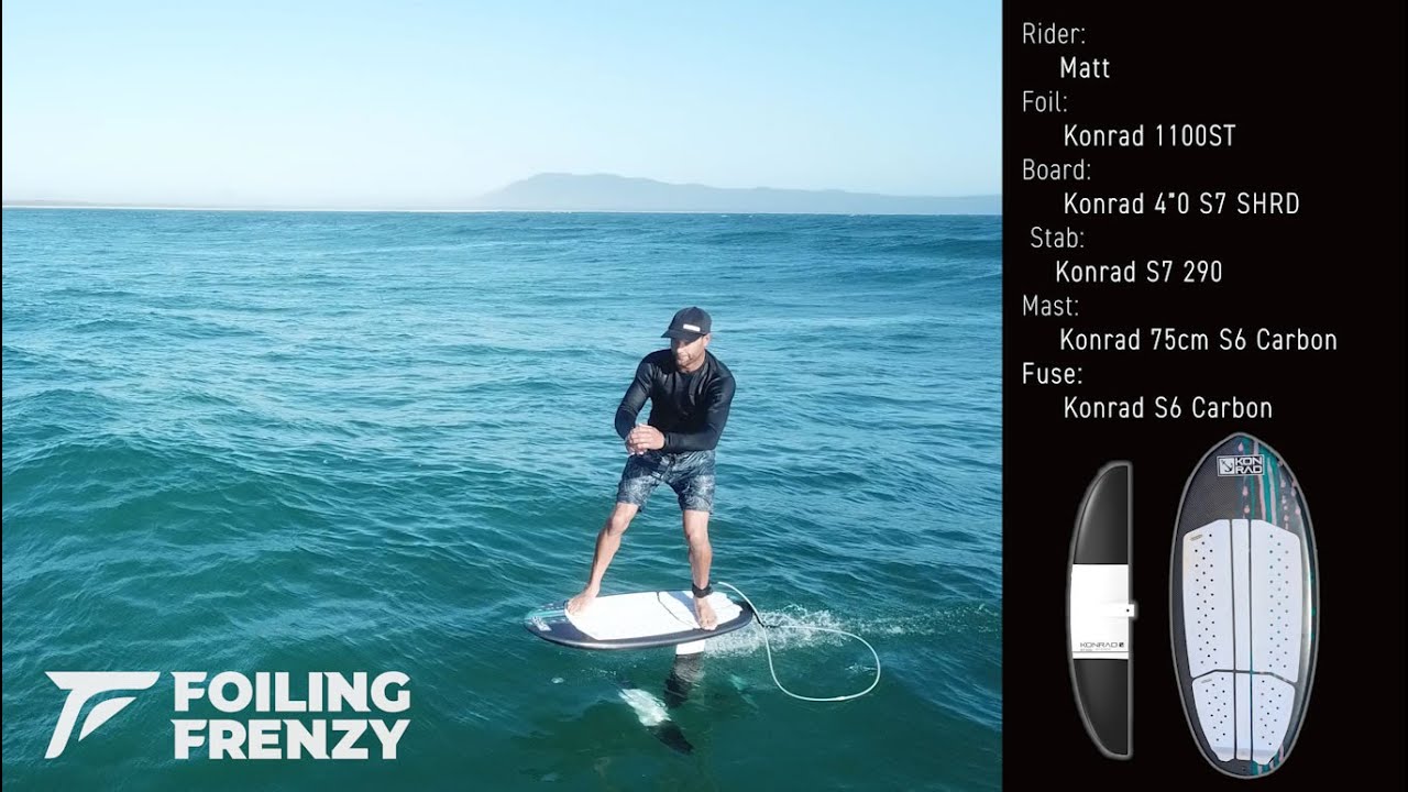 Konrad surf foiling