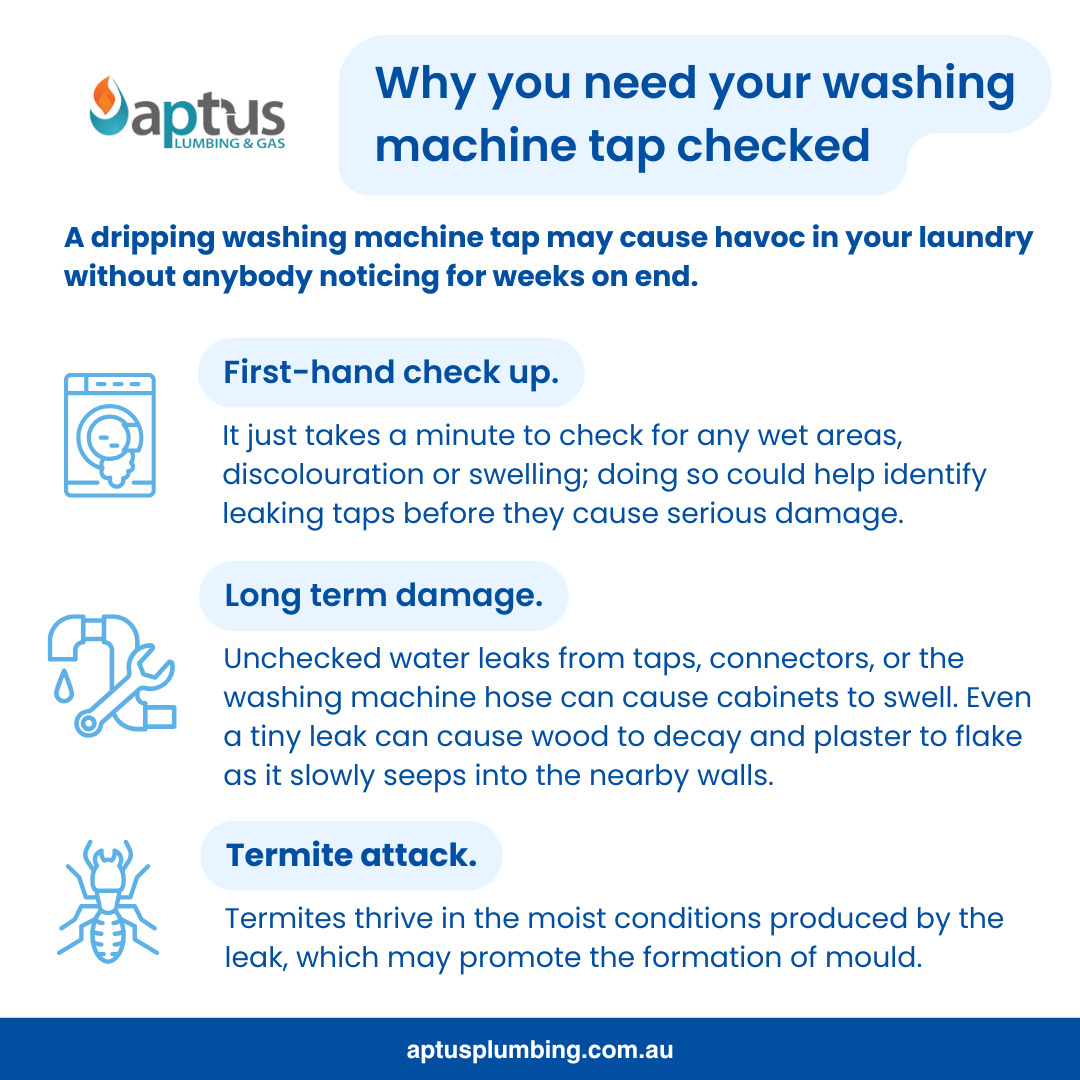 Why you need your washing machine tap checked