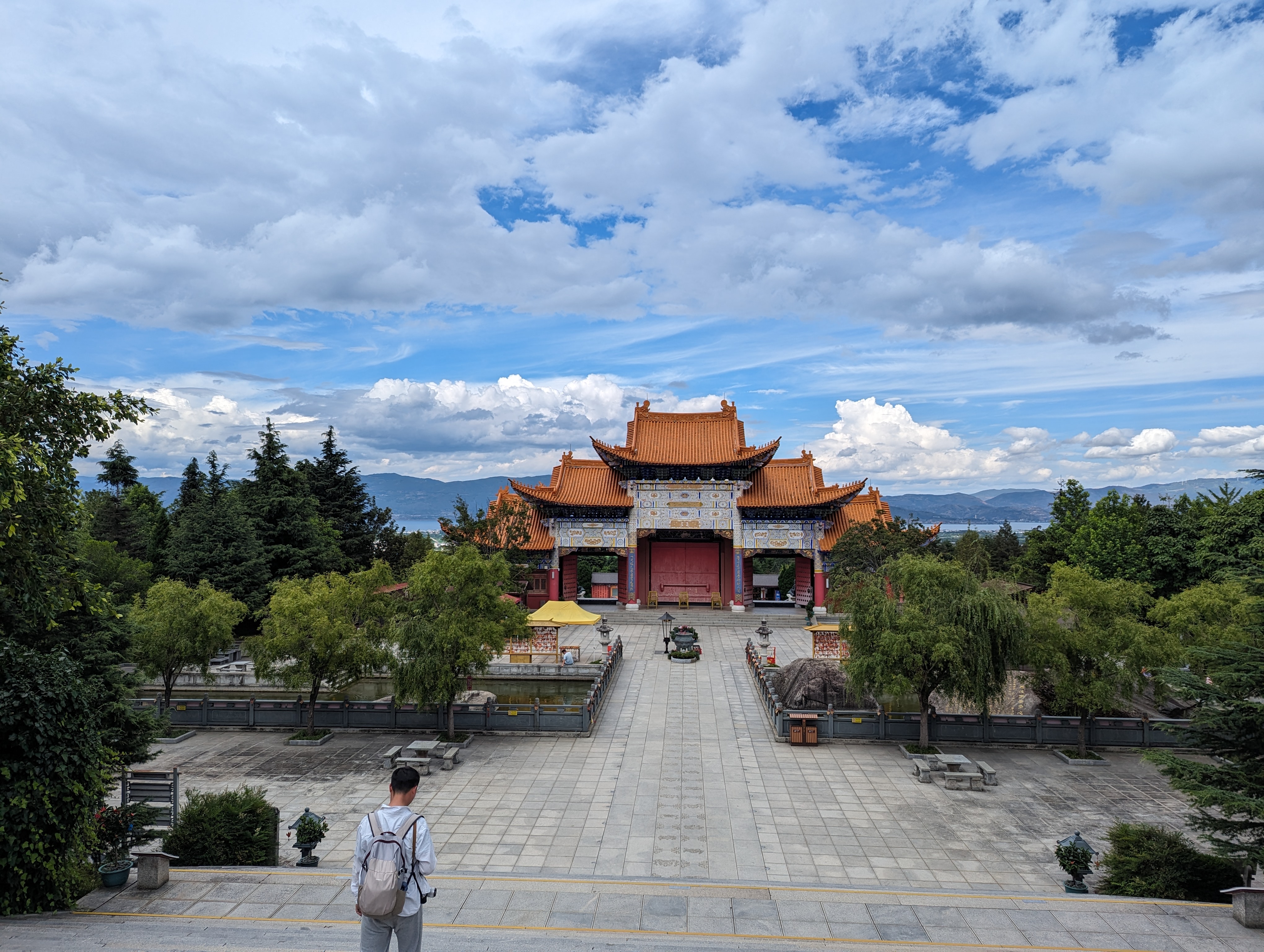 3 Pagados Buddhist grounds NW of Dali, Yunnan Province
