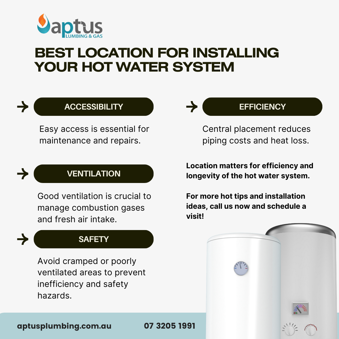 Best Location for Installing Your Hot Water System